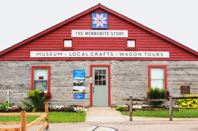 The Mennonite Story Museum from the outside 