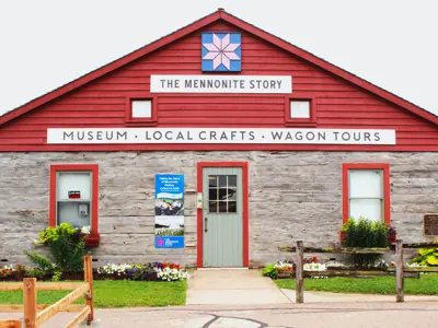 The Mennonite Story Museum from the outside 